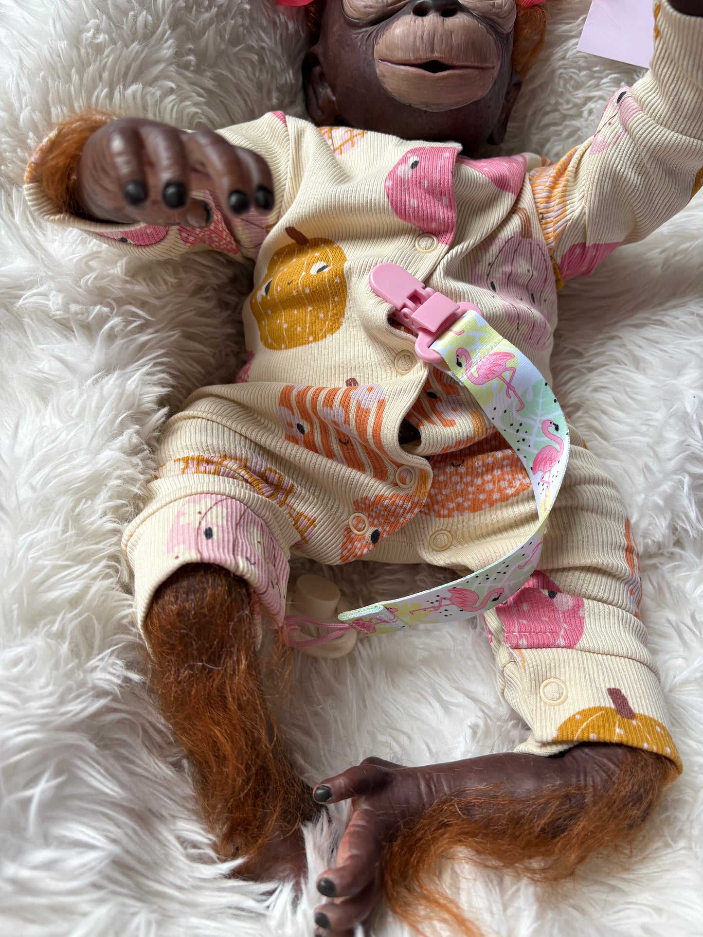 Girl Reborn Monkey - Soft Body weighted