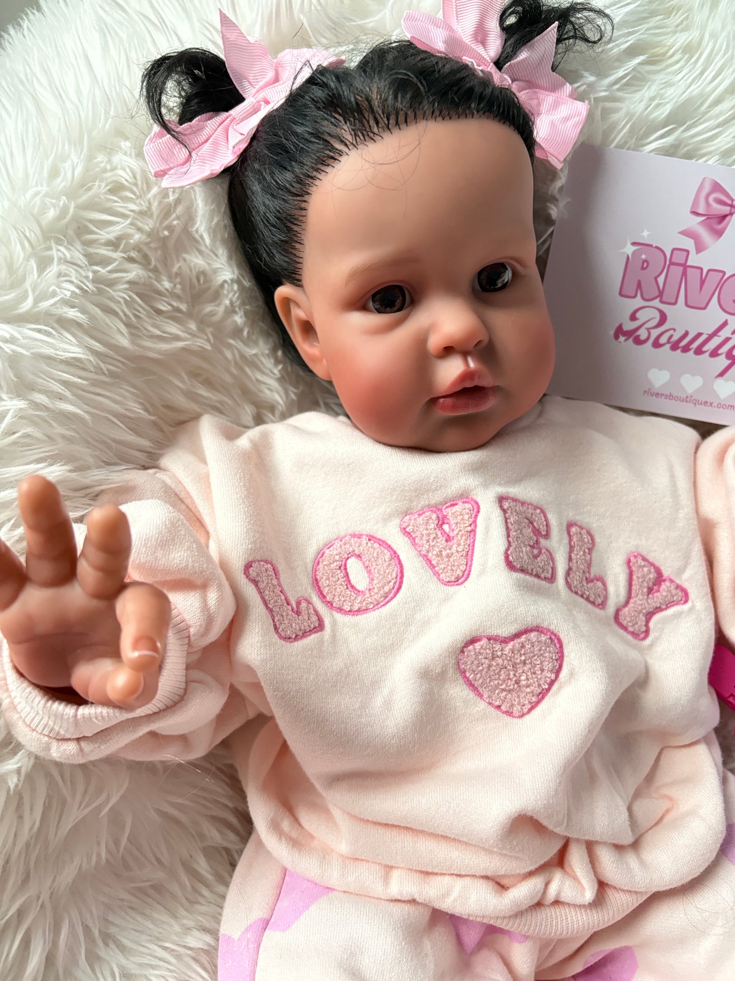 Bebê Menina Reborn - Corpo Macio e Peso