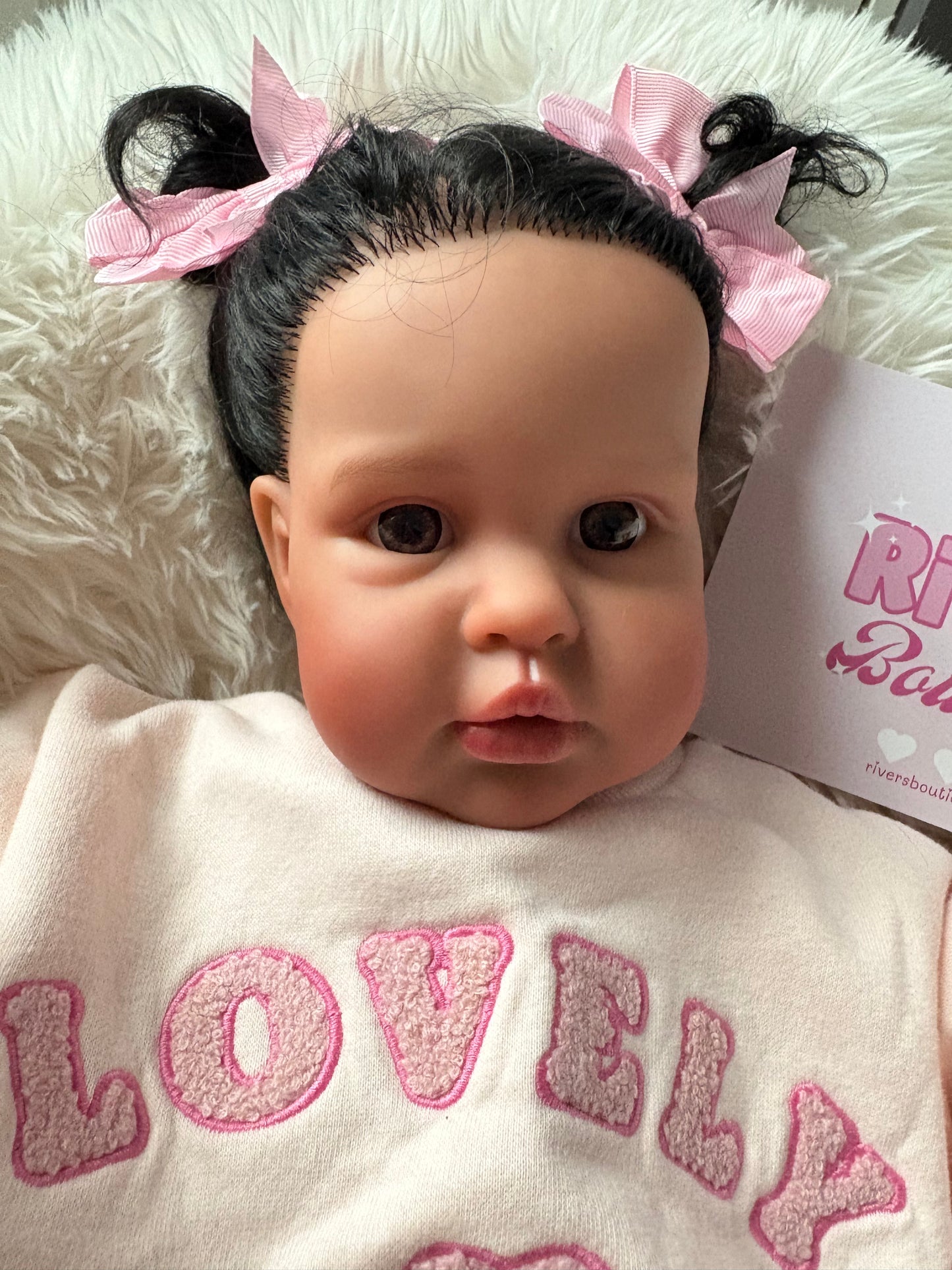 Bebê Menina Reborn - Corpo Macio e Peso