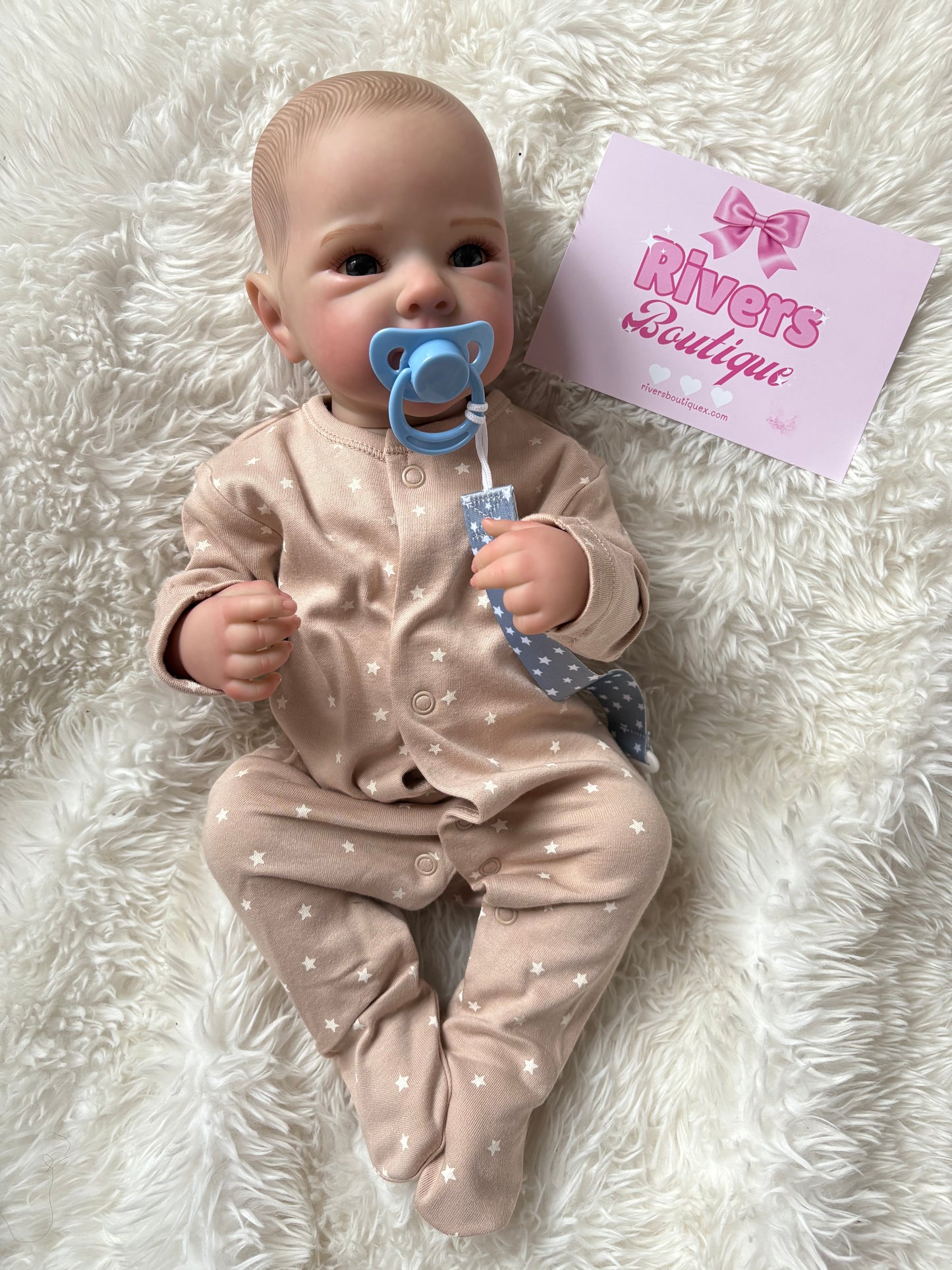 Baby Boy Reborn - Silicone Vinyl Body