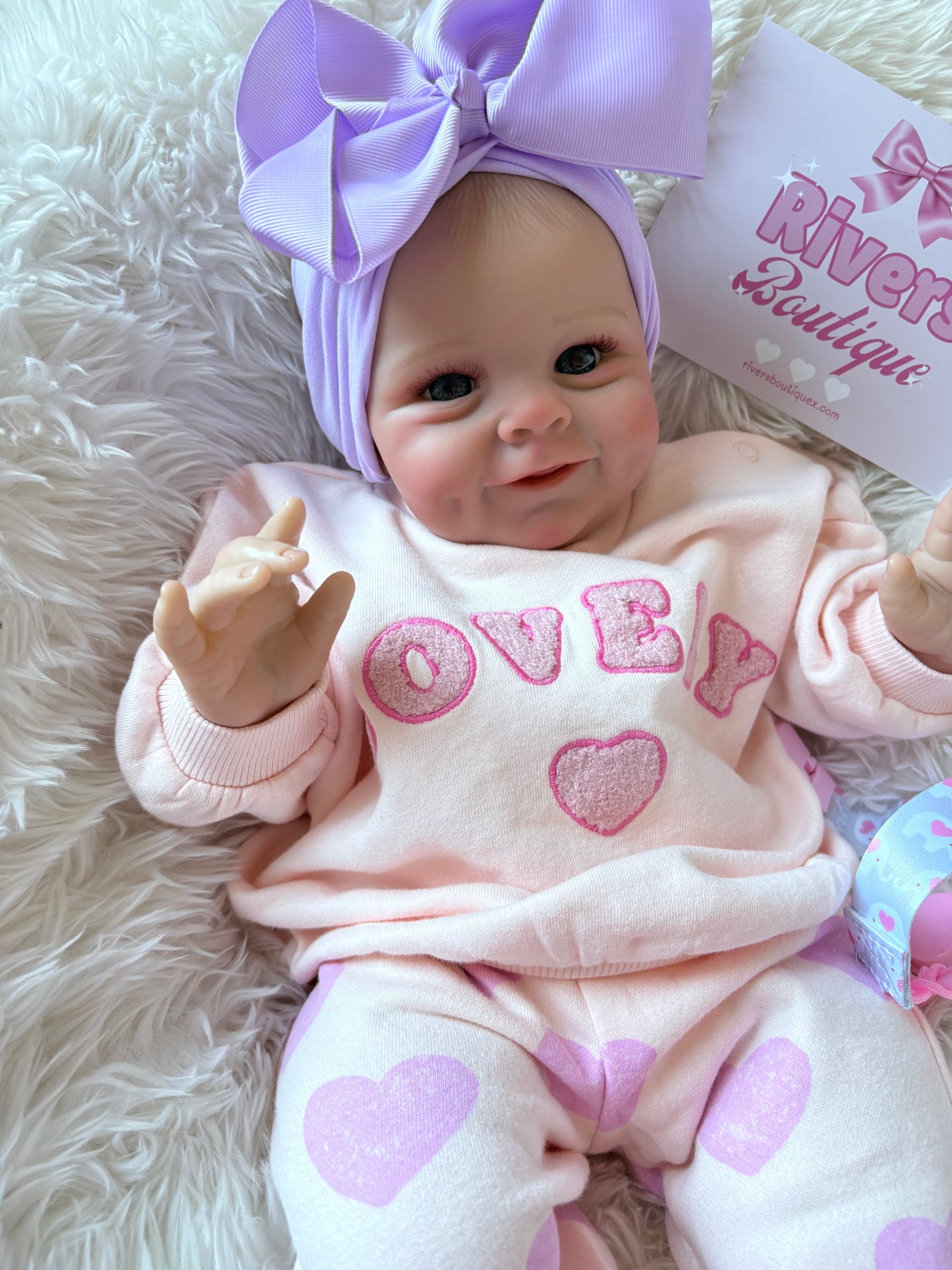 Baby Girl Reborn - Soft Body Weighted