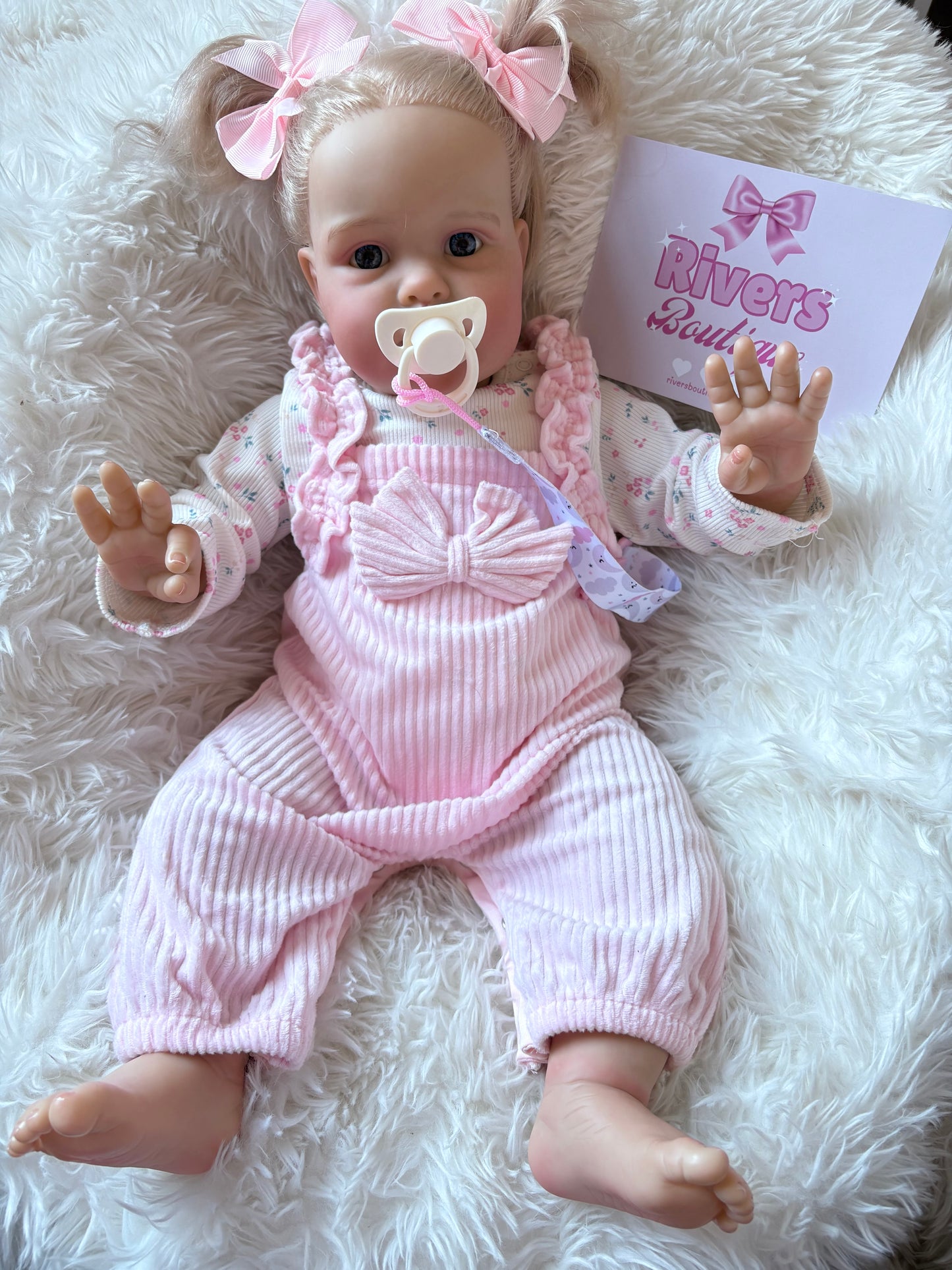 Toddler Girl Reborn - Soft Body Weighted