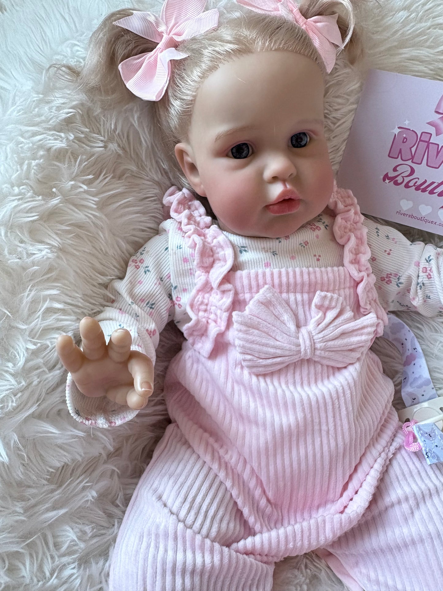 Toddler Girl Reborn - Soft Body Weighted