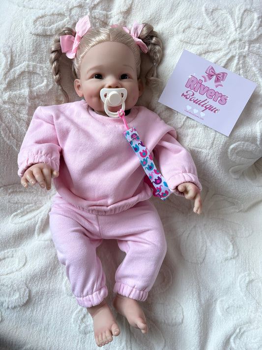 Toddler Girl Reborn - Soft Body Weighted