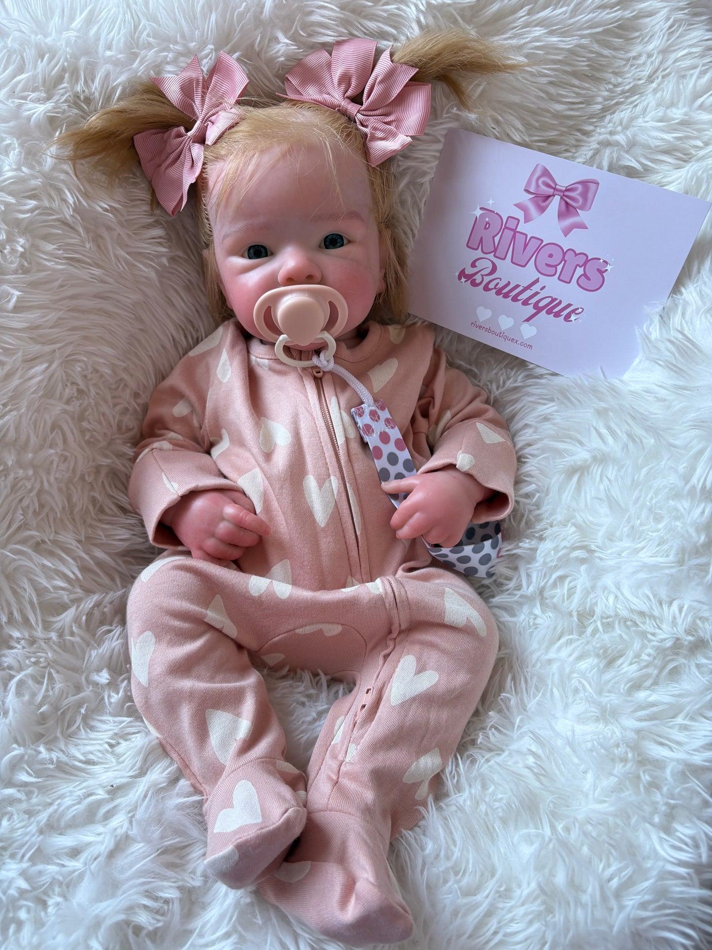 Baby Girl Reborn - Full Silicone