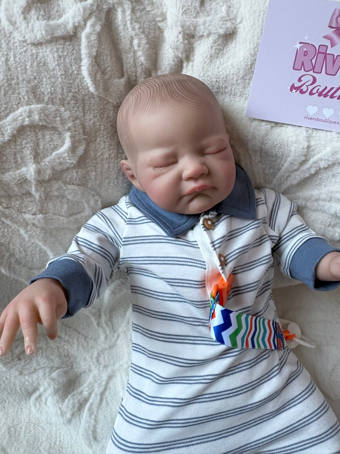 Baby Boy Reborn - Soft Body Weighted