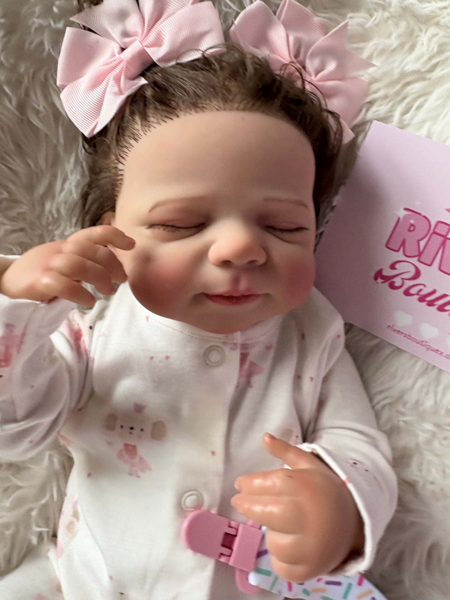 Baby Girl Reborn Full Body Rooted Hair