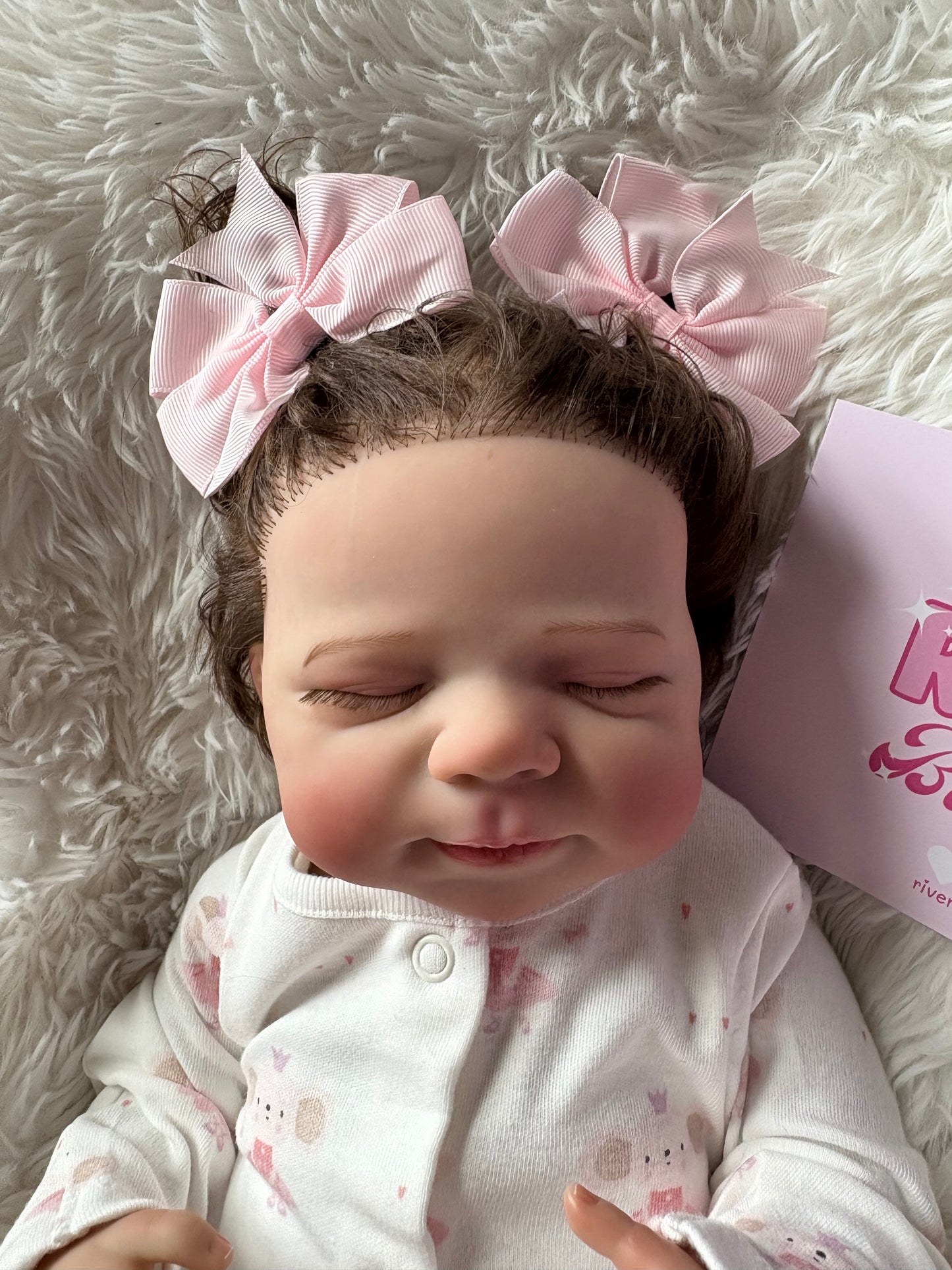 Baby Girl Reborn Full Body Rooted Hair
