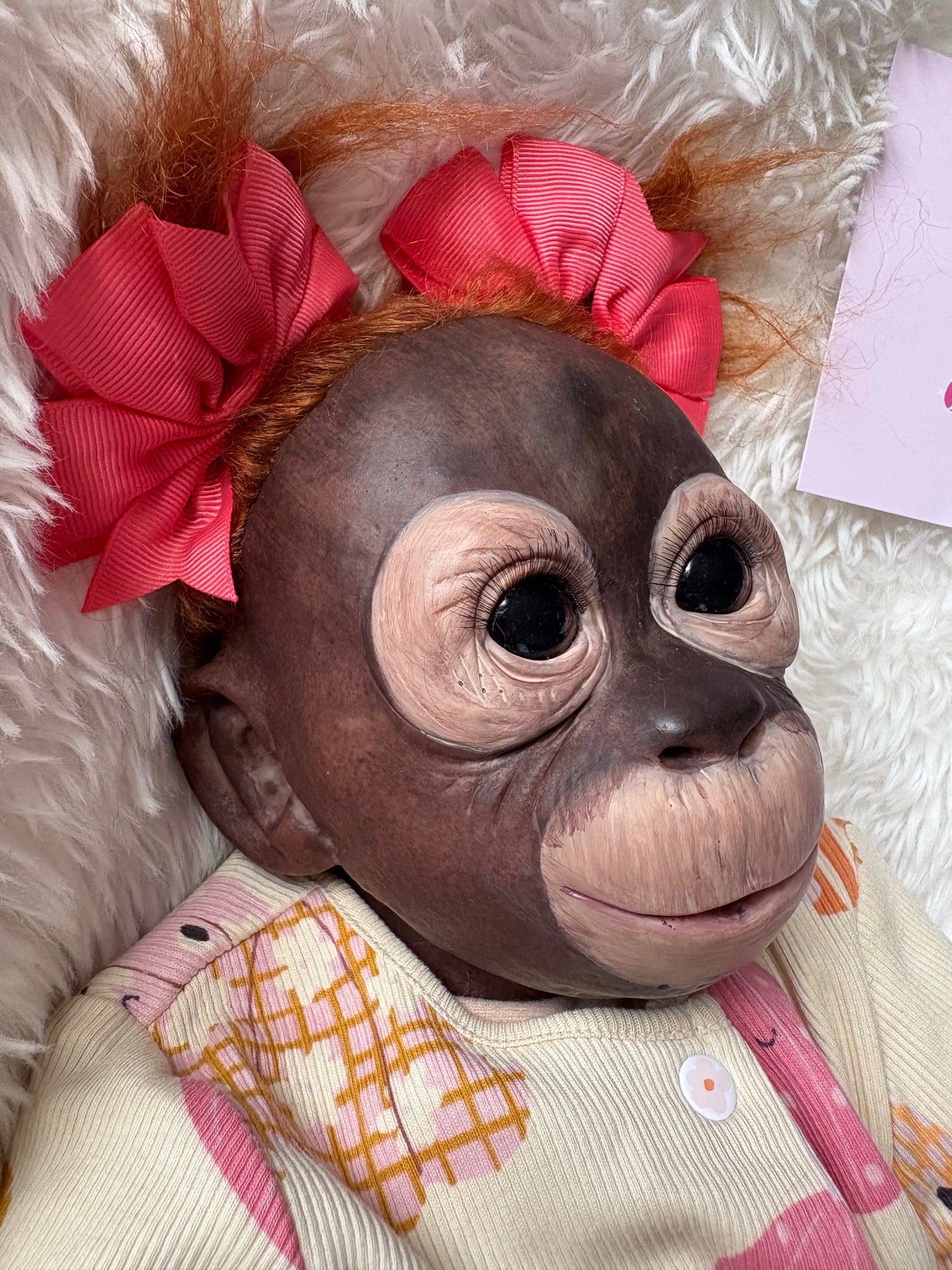 Girl Reborn Monkey - Soft Body weighted