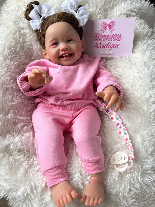 Toddler Girl Reborn - Soft Body Weighted